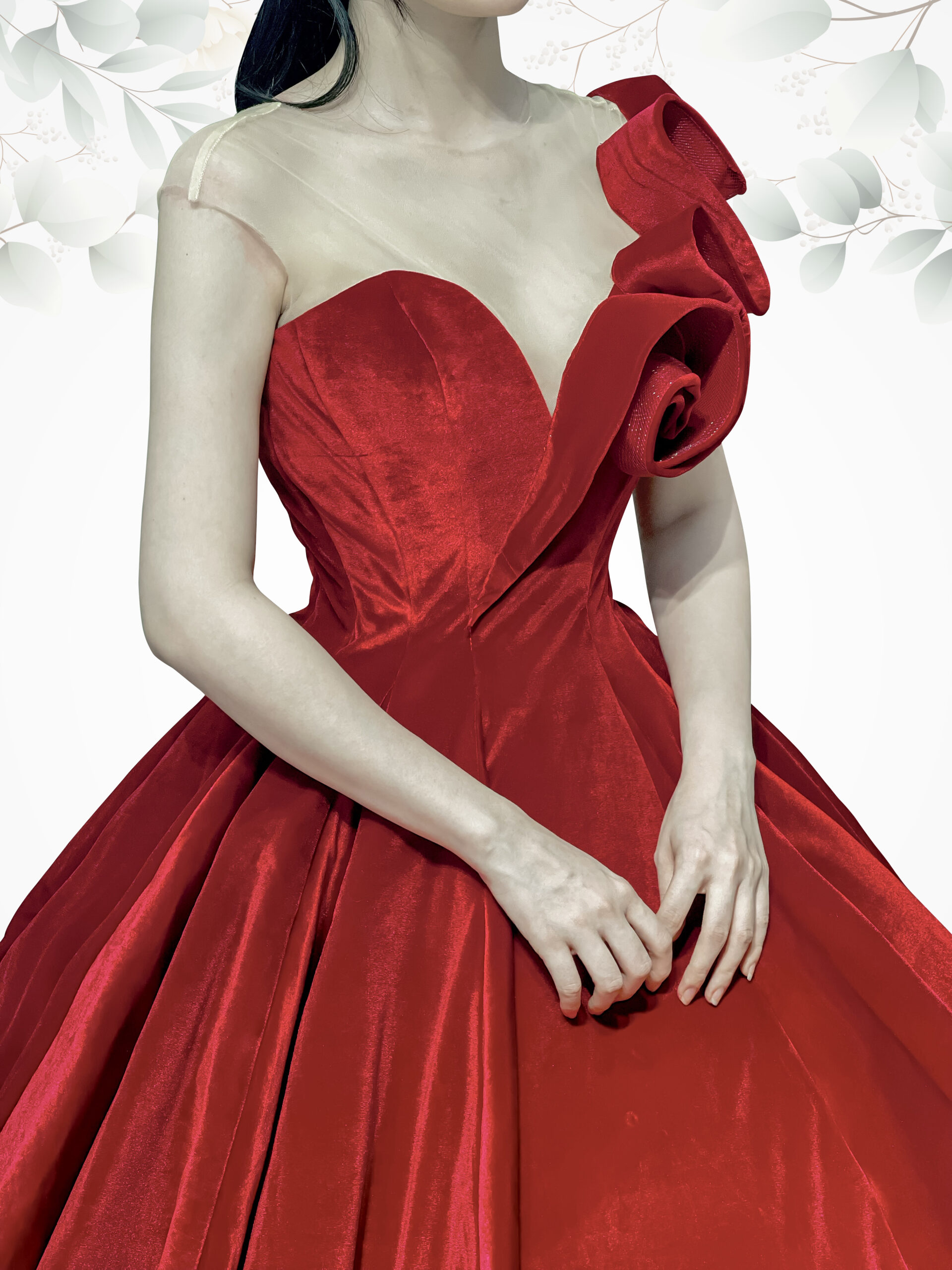 Ghé xem 10 mẫu áo dài cưới đỏ cách tân sang trọng 2023 | LAHAVA